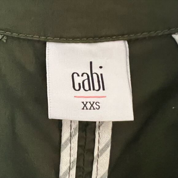 CAbi #5478 Expedition Jacket in Army Green Size XXS - Picture 7 of 10